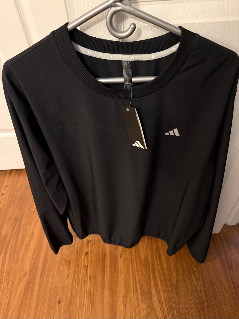adidas Black Lightweight Shirt Jacket